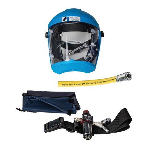 Anest Iwata AF2109 Airfed Mask Kit + Breathing Hose