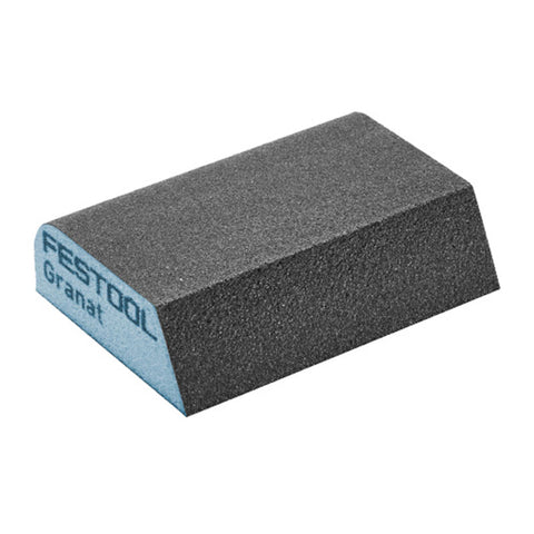 Festool Granat Abrasive Sponge - Concave Profiles 69 x 98 x 26mm