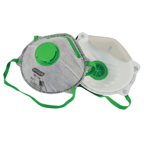 Proval Disposable Respirator with Valve (P2) & Carbon Filter