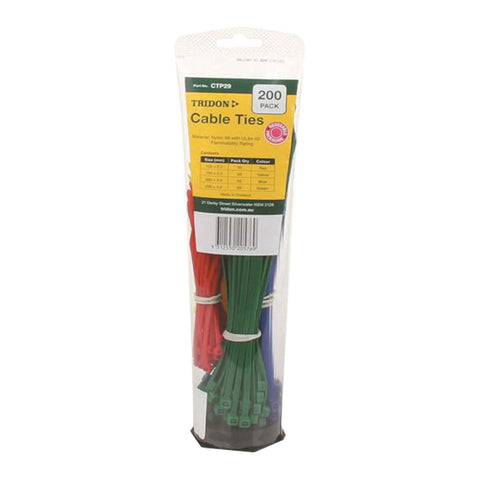 Cable Tie Combo 200 Pack