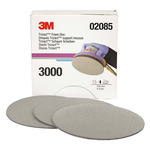 3M Trizact Hookit Abrasive Disc - 150 mm - 3000 Grit