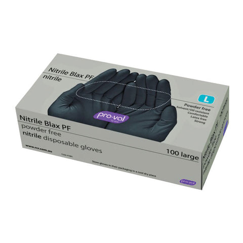 Black Nitrile Disposable Glove
