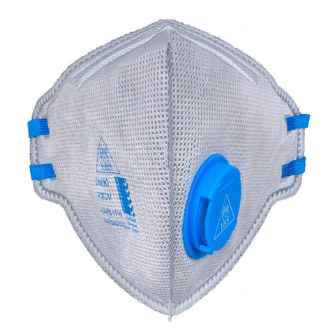 YHS DM30 Vertical Fold Disposable Masks - Valved P2CV