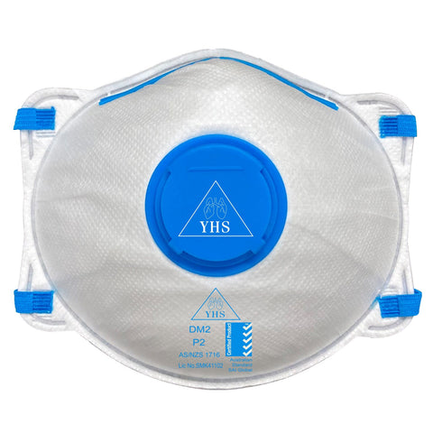 YHS DM2 Cup Shape Disposable Mask - Valved P2