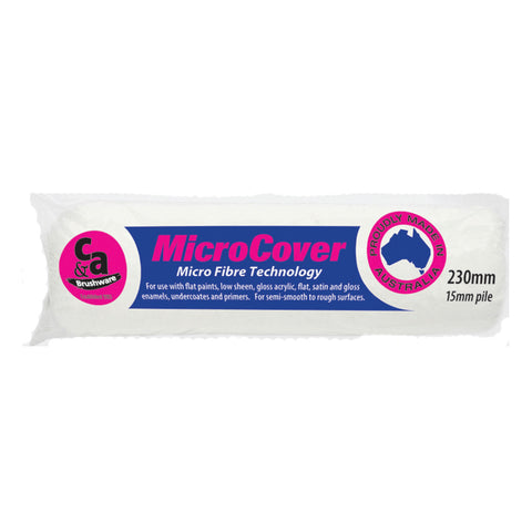 C&A Brushware MicroCover Microfibre Technology Roller Cover