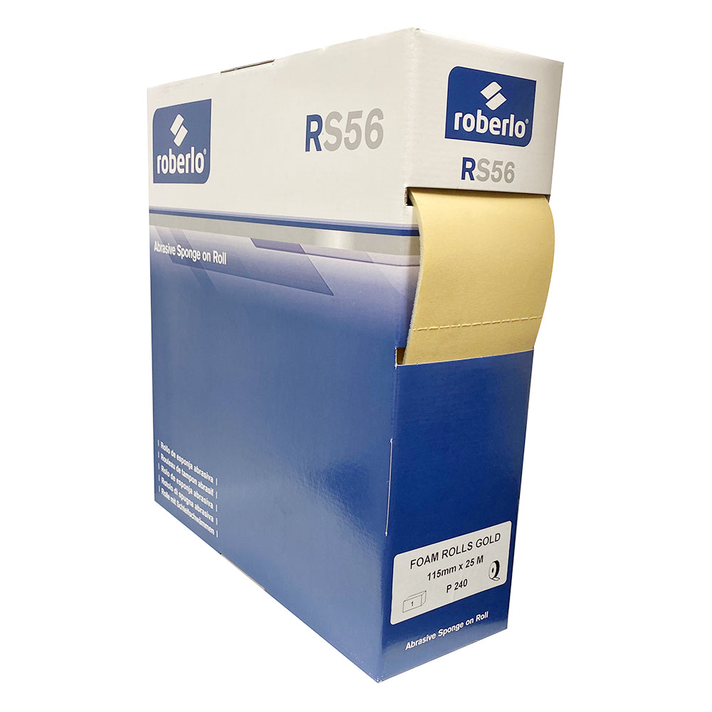 RS56 Gold Abrasive Foam Rolls BC Coatings